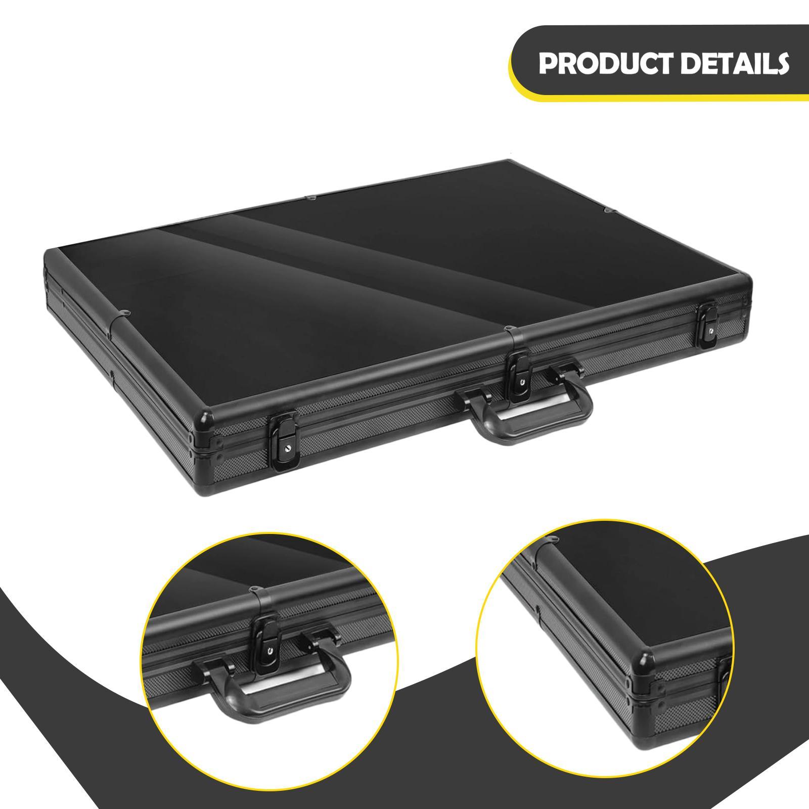 Graded Card Display - Aluminum Alloy Lockable Card Display Case