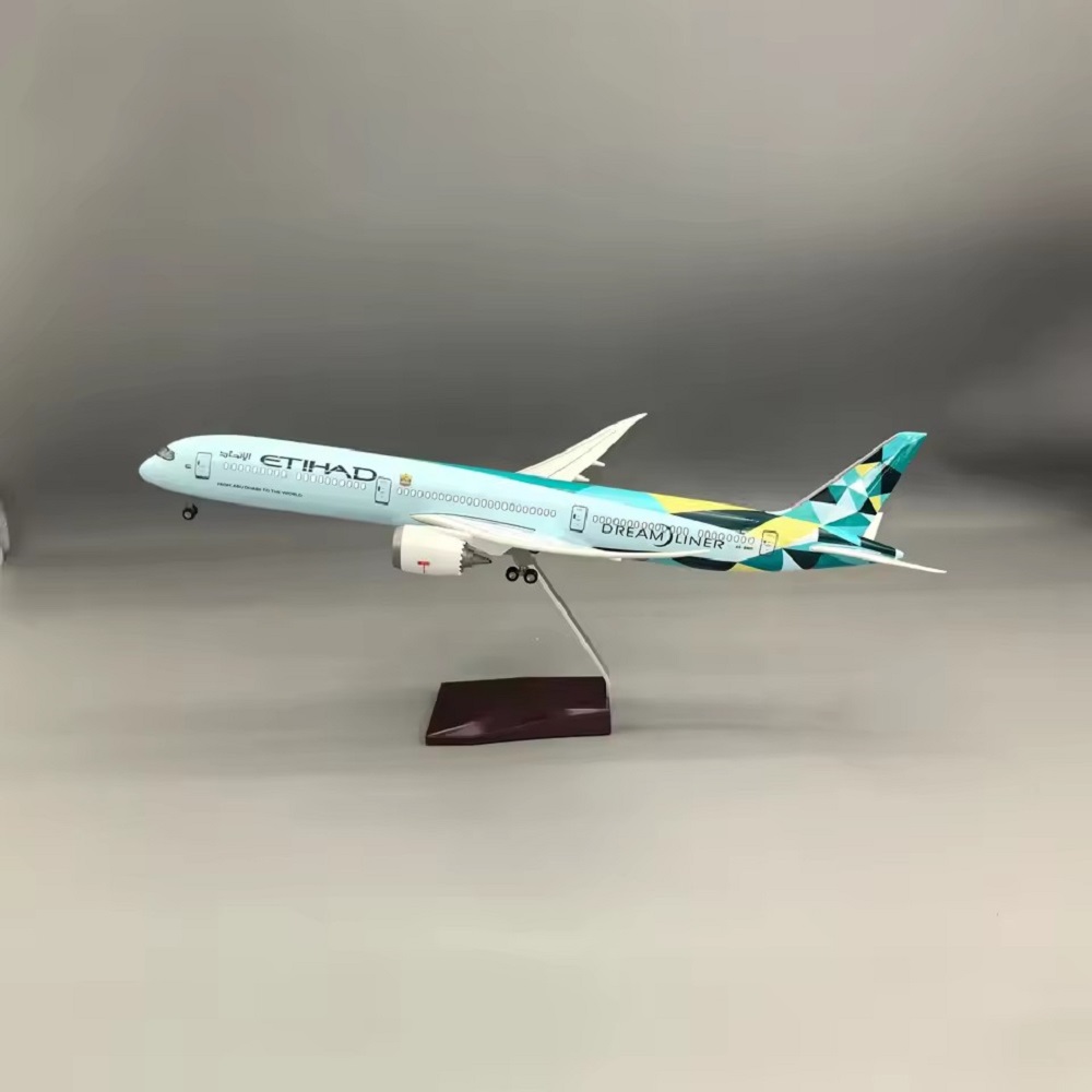 1/145 Scale Aircraft Etihad B7 - Model Airplane Plastic recension och pris