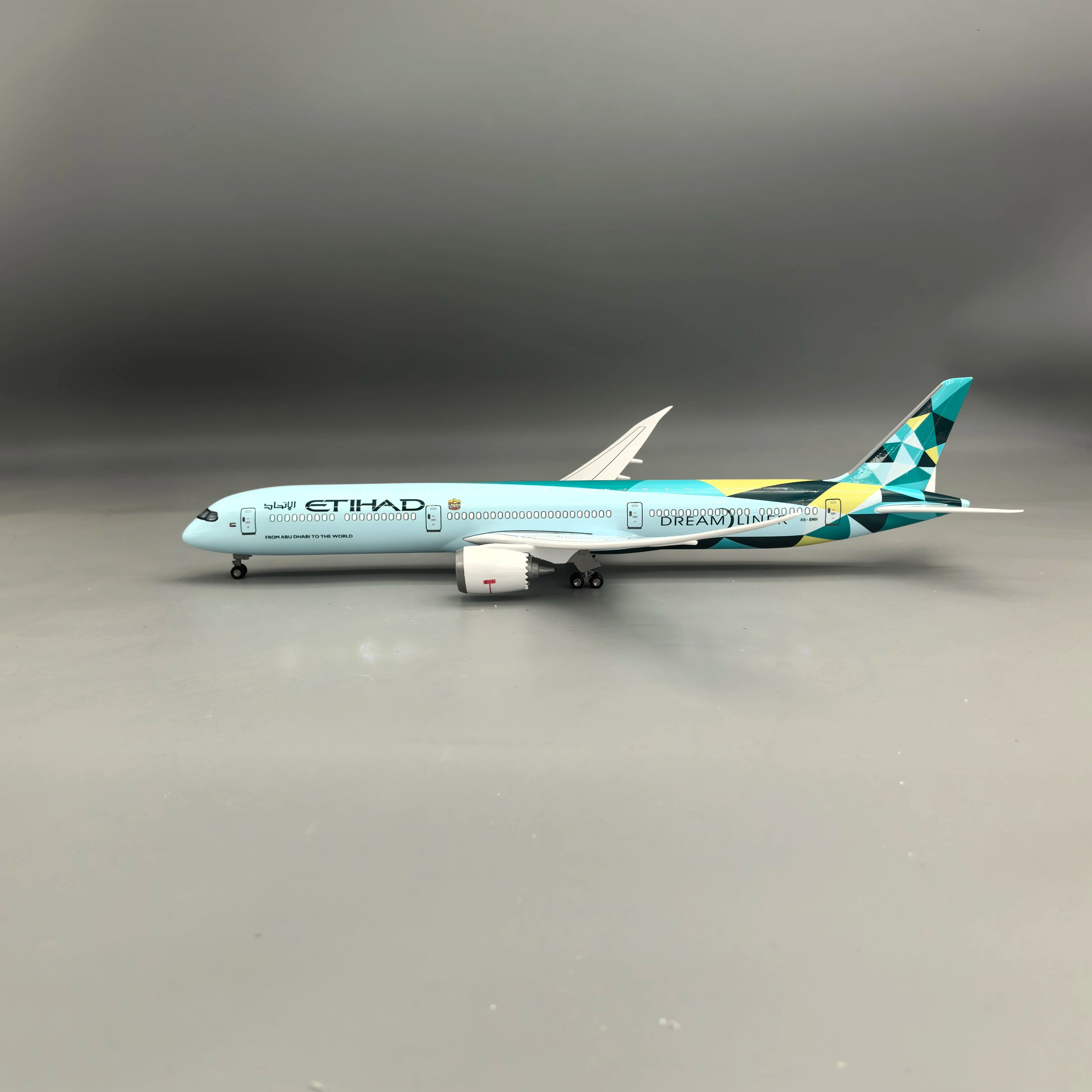 1/145 Scale Aircraft Etihad B7 - Model Airplane Plastic recension och pris