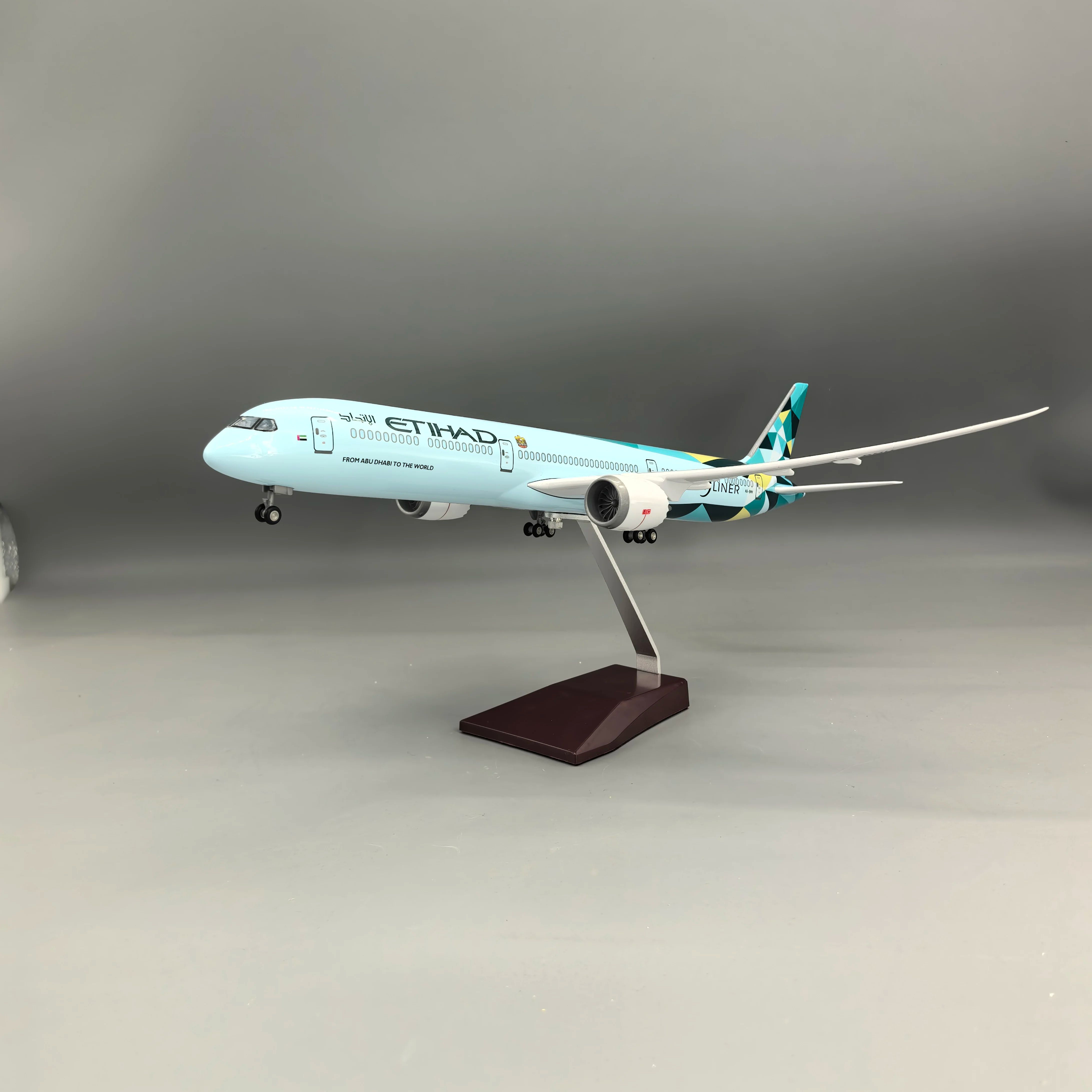 1/145 Scale Aircraft Etihad B7 - Model Airplane Plastic recension och pris