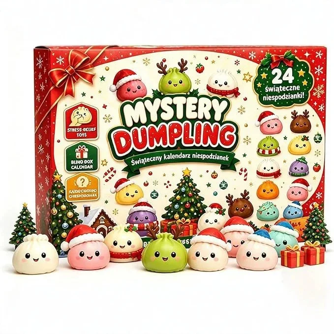 24 PCS Christmas Advent Calend - Mystery Box Blind Bag recension och pris