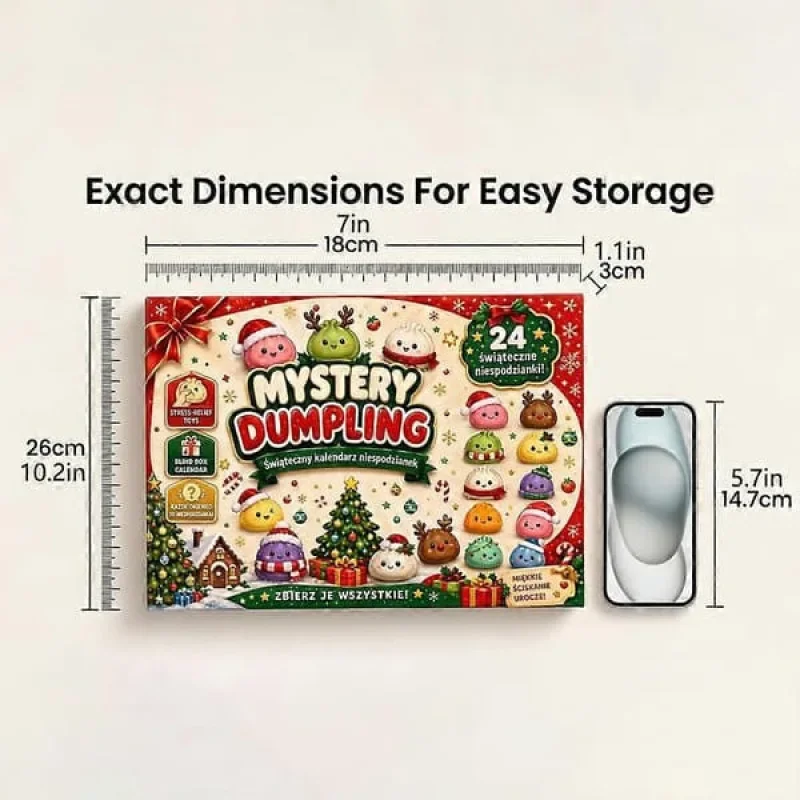 24 PCS Christmas Advent Calend - Mystery Box Blind Bag recension och pris