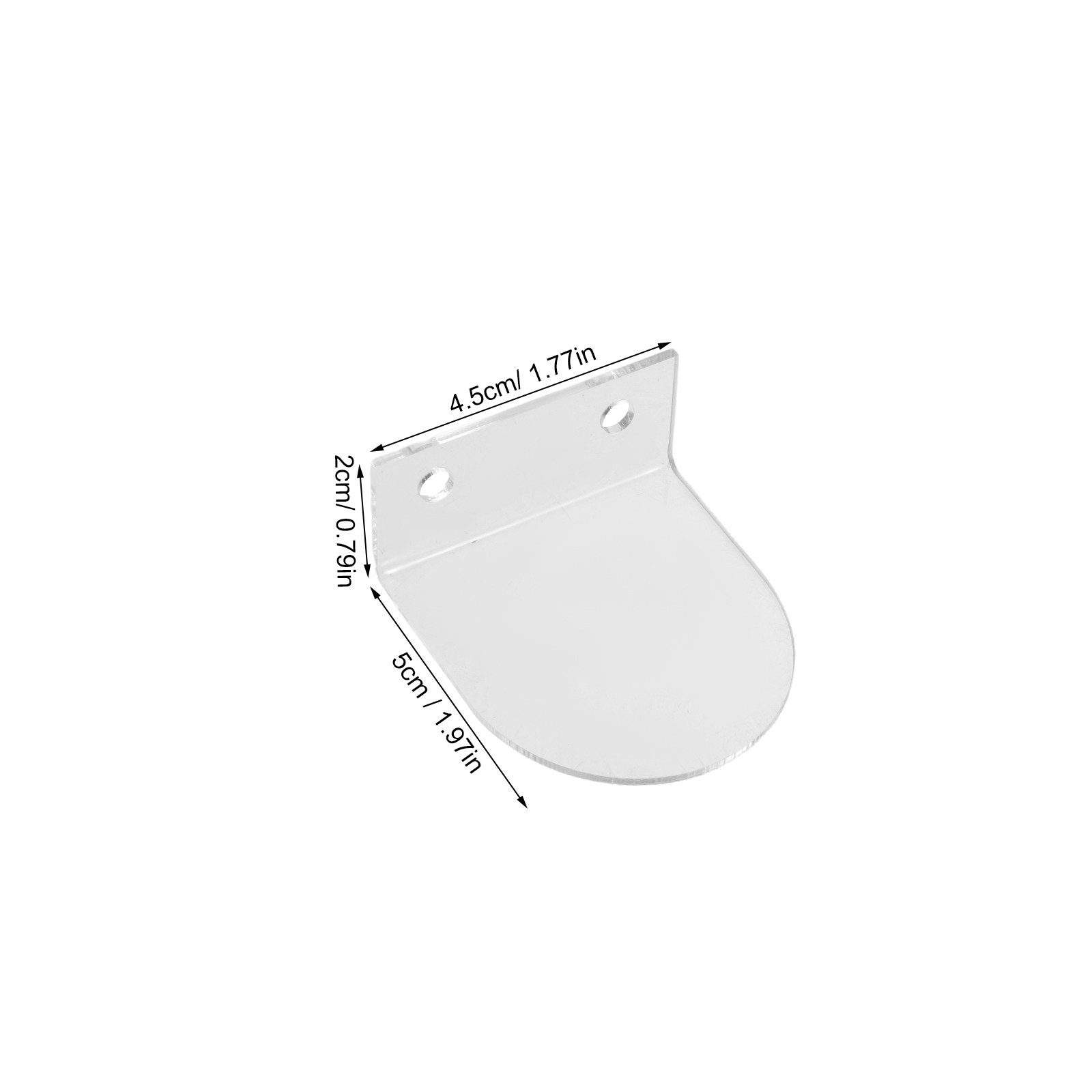 20Pcs Acrylic Clear Miniatures - Action Figure Stand recension och pris