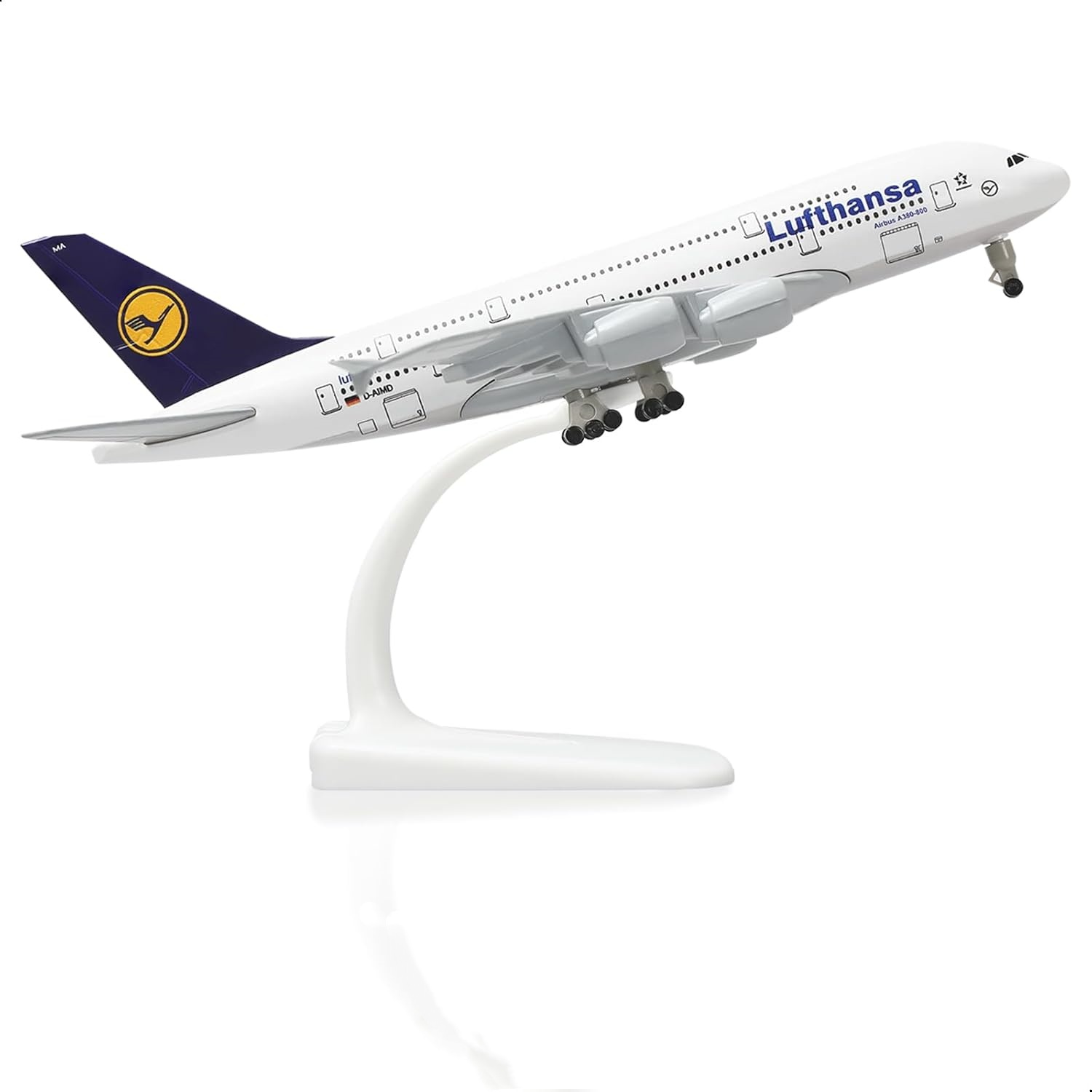 Toy planes A380 German 1/300 s - Model Airplane Plastic recension och pris