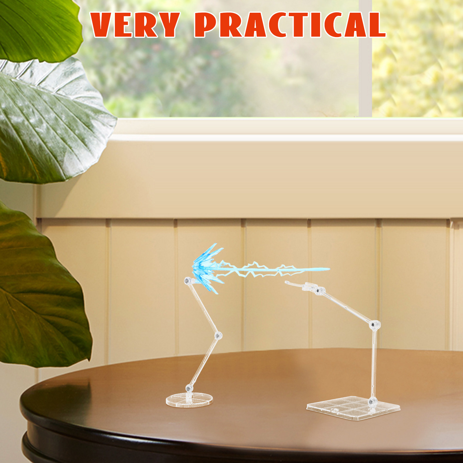 1Set Clear Adjustable Action F - Action Figure Stand recension och pris