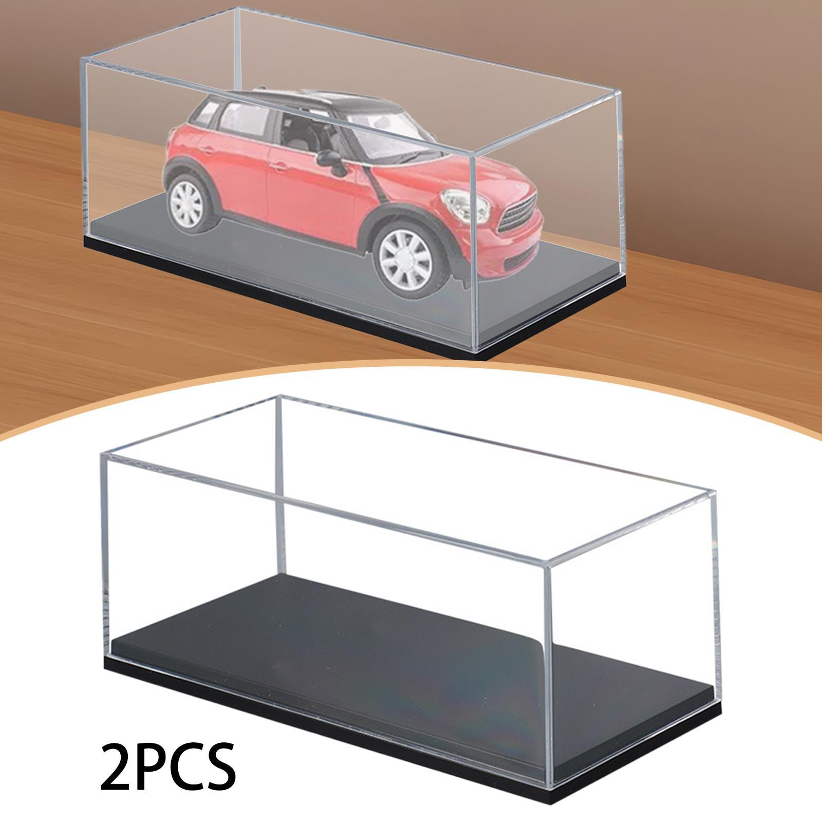 Clear Dustproof Model Car Disp - Display Case Acrylic recension och pris