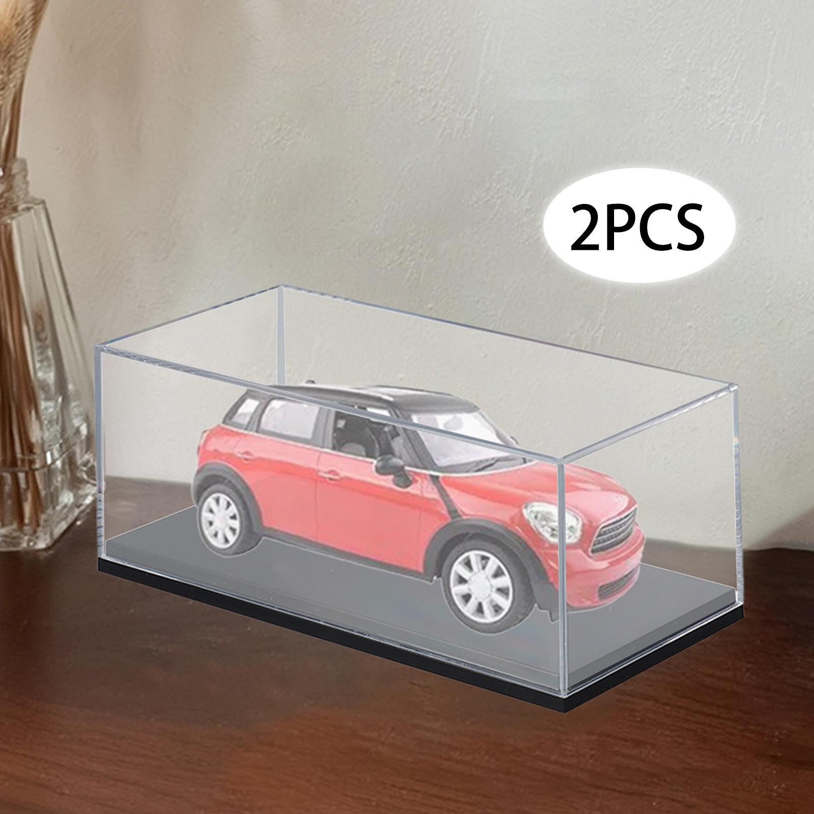 Clear Dustproof Model Car Disp - Display Case Acrylic recension och pris