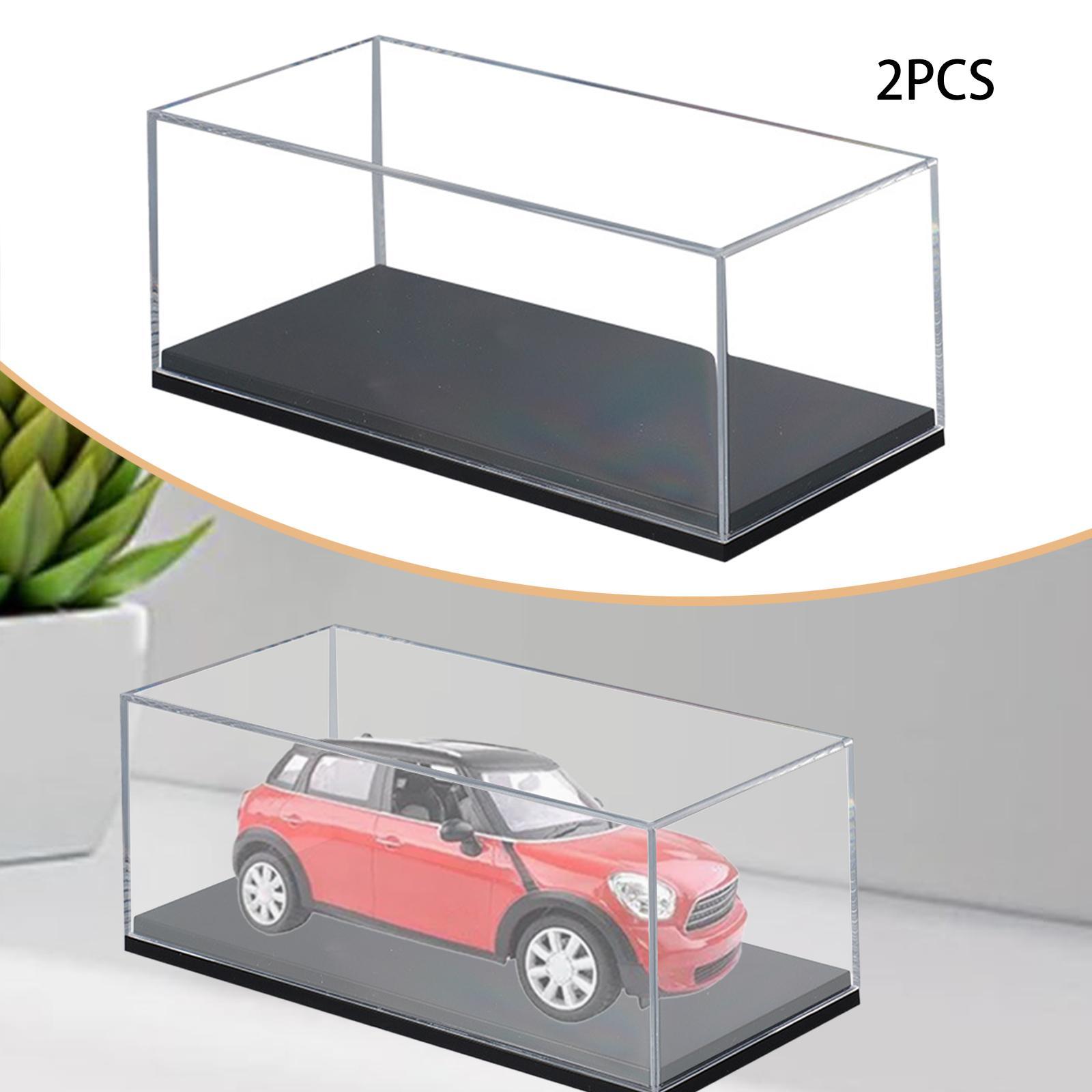 Clear Dustproof Model Car Disp - Display Case Acrylic recension och pris
