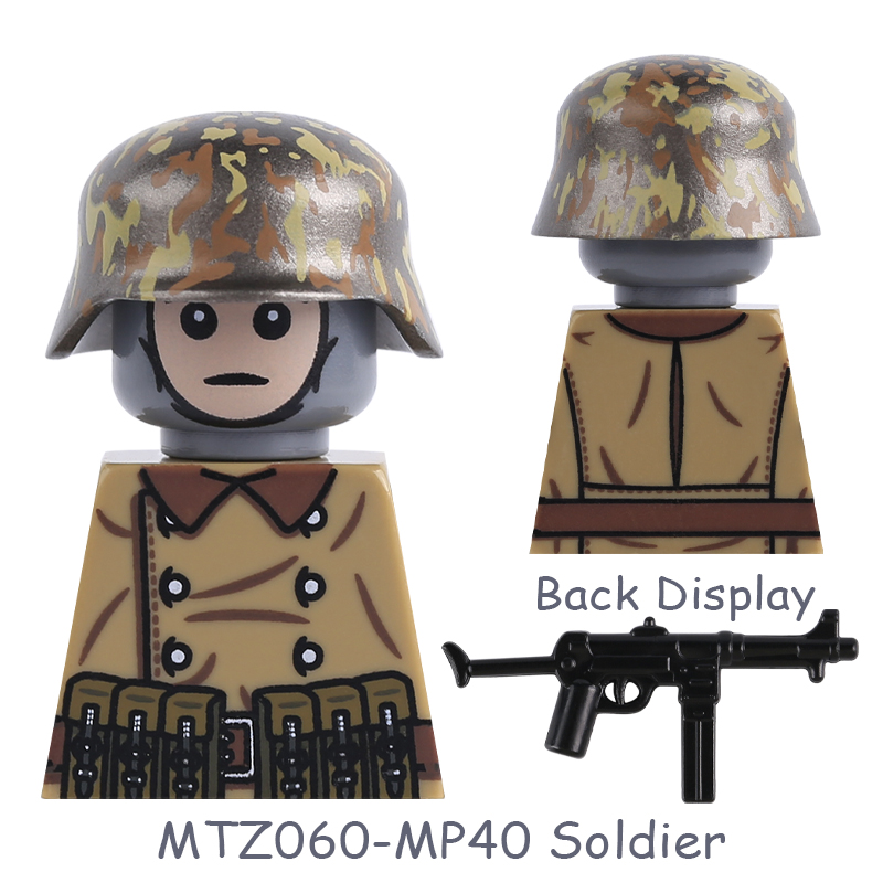 German Historical Soldier Infa - Lego Minifigure Holder recension och pris