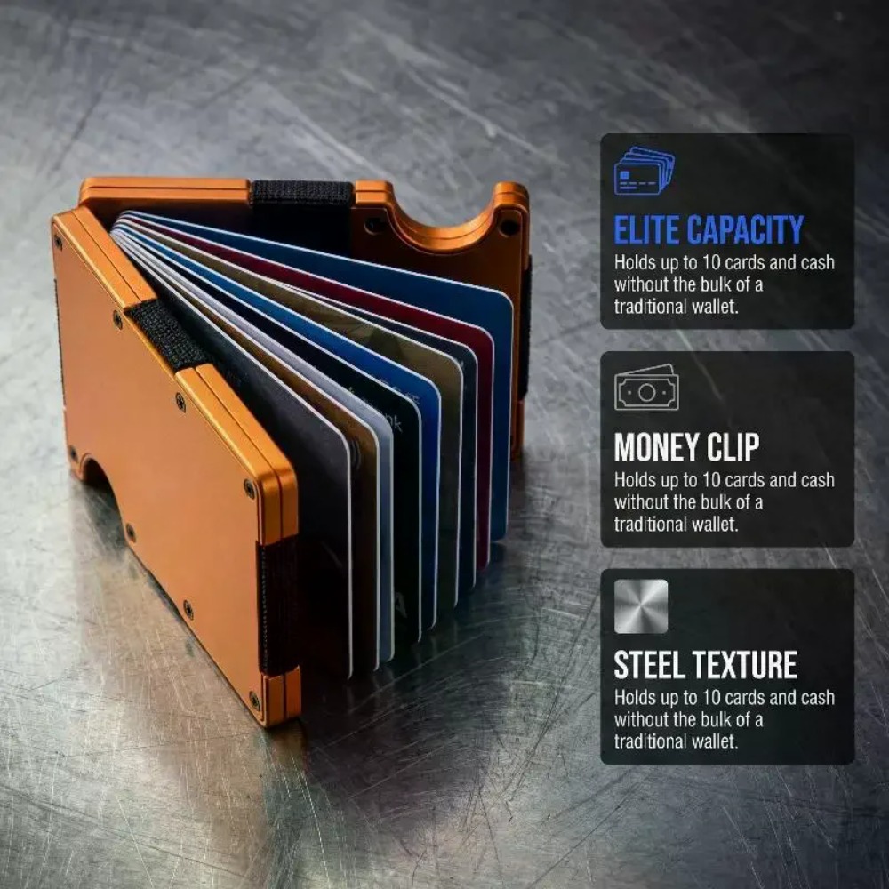 Aluminum Alloy Rfid Blocking C - Card Top Loader recension och pris