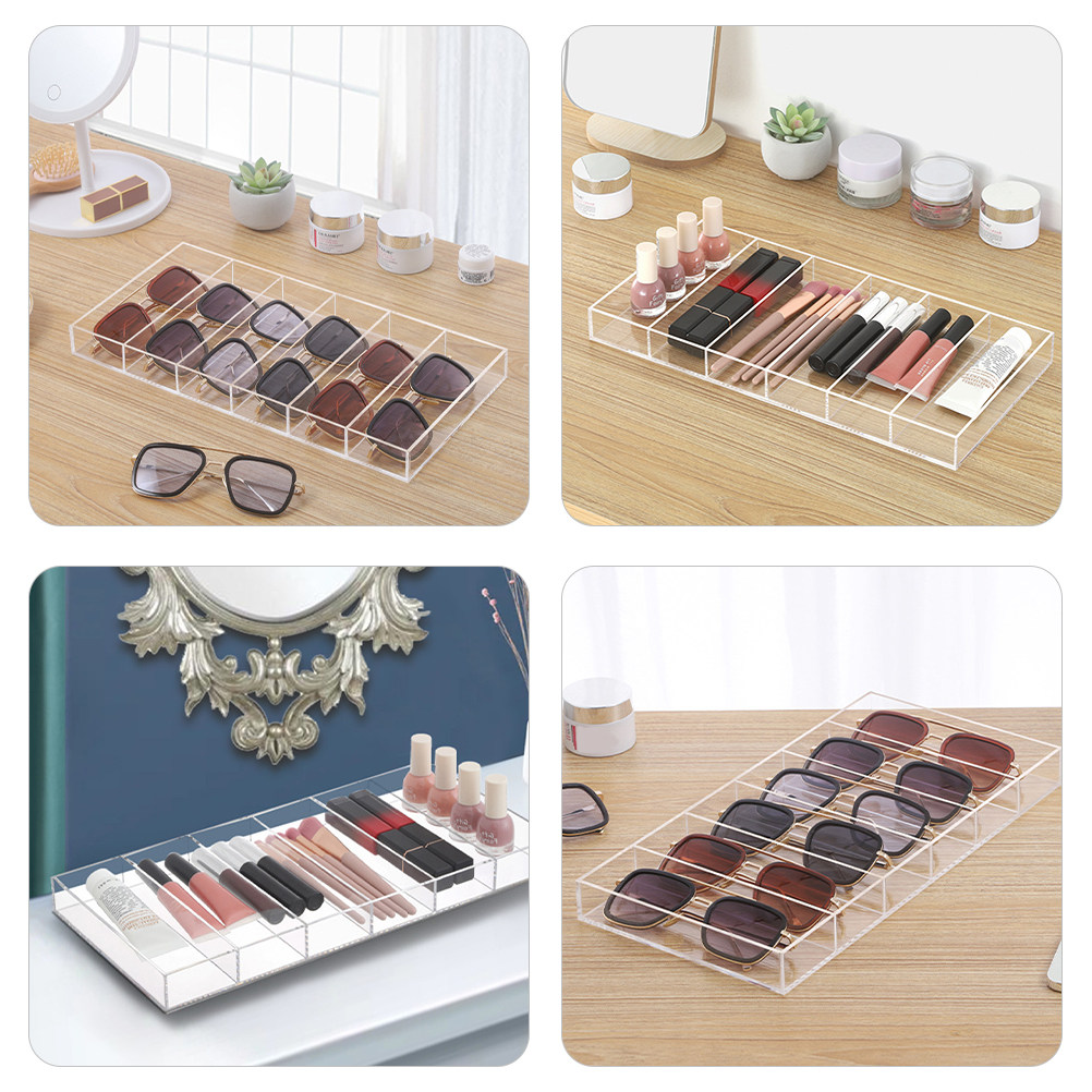Clear Acrylic Sunglasses Tray  - Display Case Acrylic recension och pris