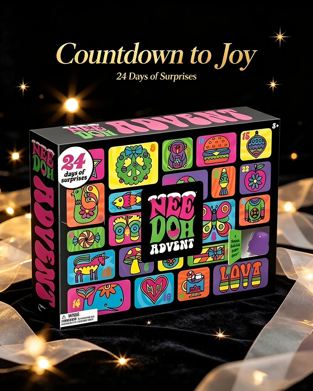 2026 NeeDoh Advent Calendar Gi - Mystery Box Blind Bag recension och pris