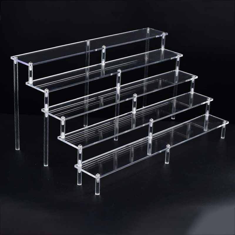 Acrylic Riser Display Shelf,3  - Display Risers Set recension och pris