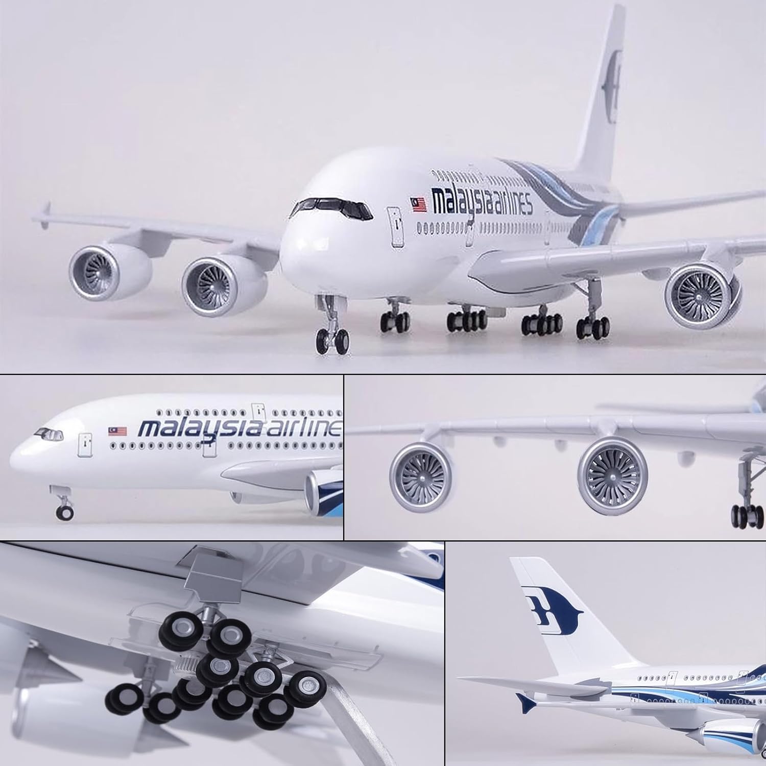 1:160 Scale Malaysia Airlines  - Model Airplane Plastic recension och pris